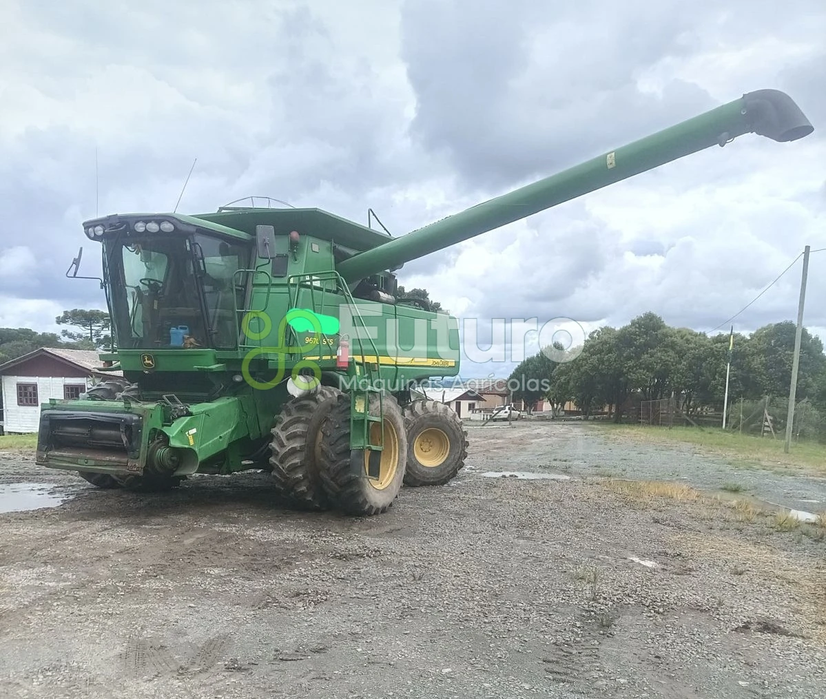 Colheitadeira John Deere 9670 STS   ano 2011