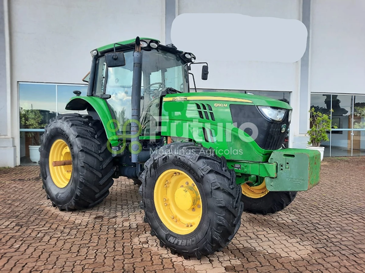 Trator John Deere 6190M ano 2020