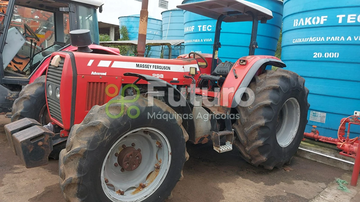 Trator de Esteira Massey Ferguson 298 ano 2007