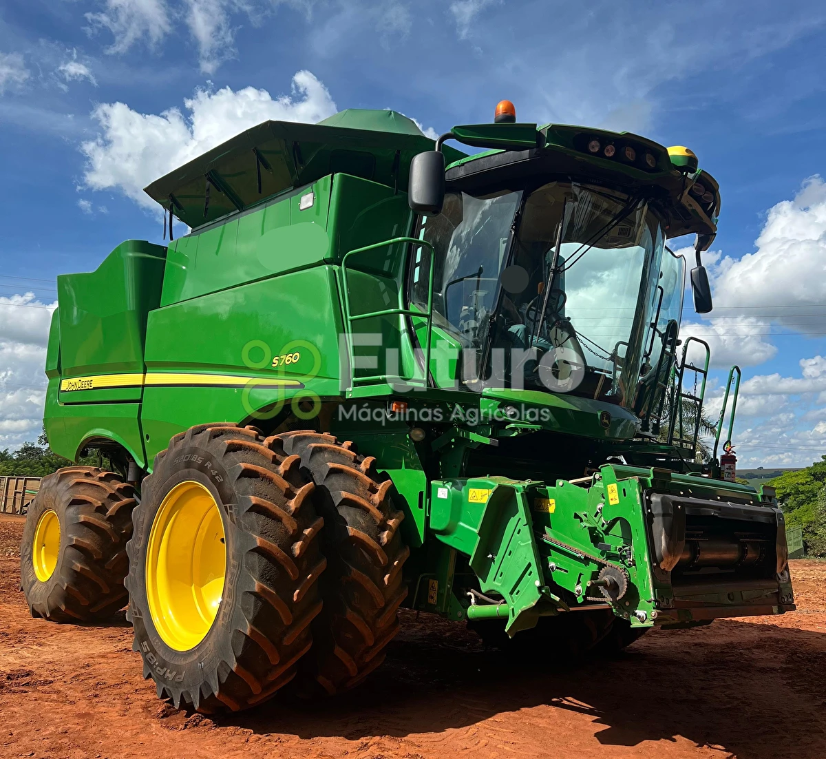 Colheitadeira John Deere S760 ano 2021