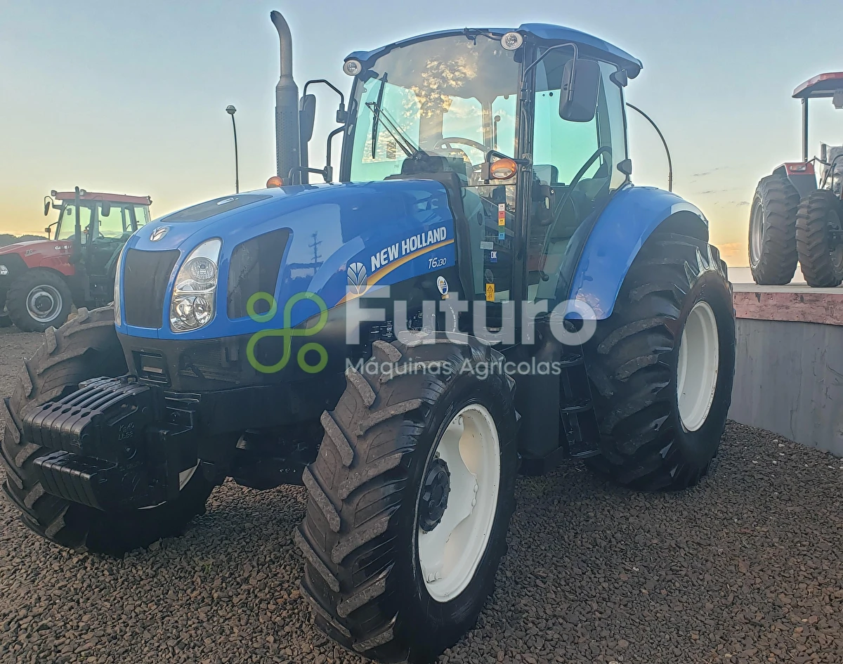 Trator New Holland T6.130 ano 2017