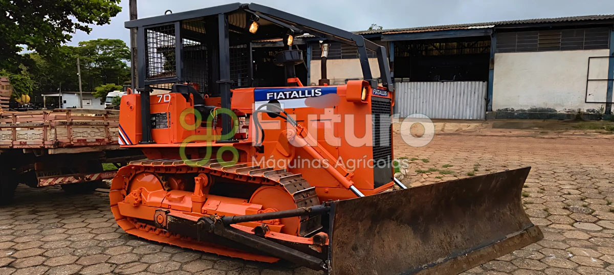 Trator de Esteira Fiatallis 7D  ano 1988