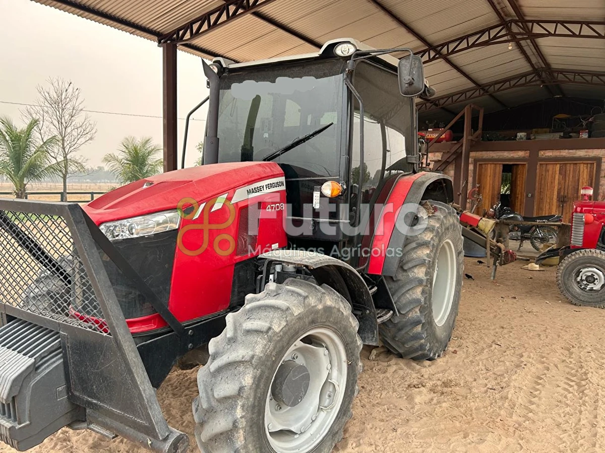 Trator Massey Ferguson 4708 ano 2019