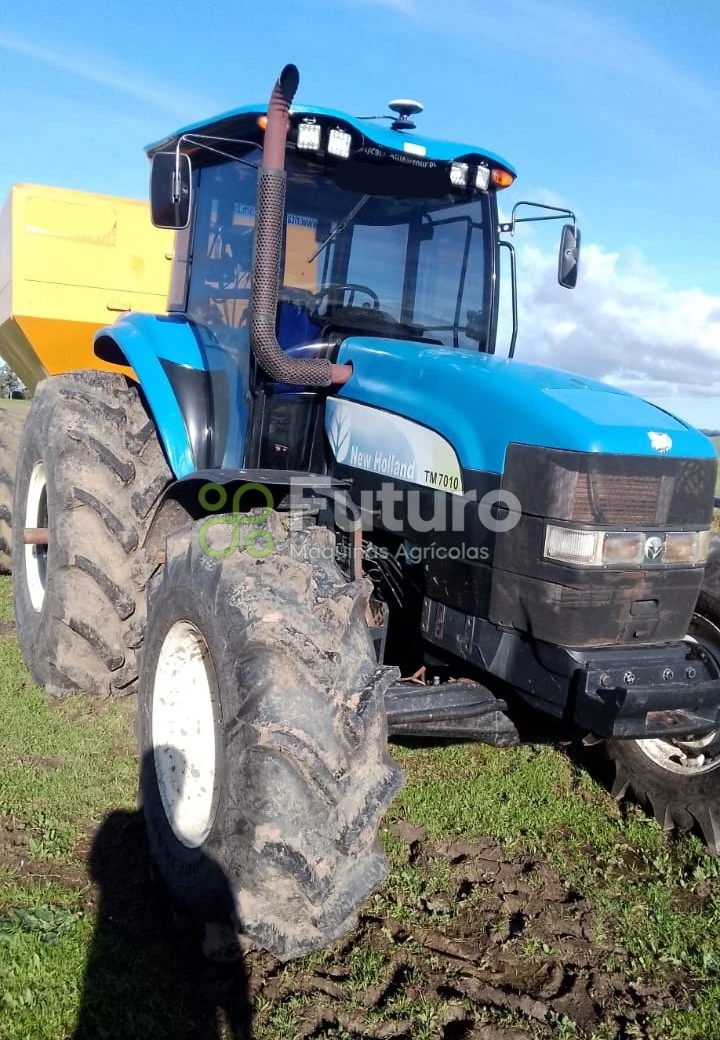 Trator New Holland TM 7010 ano 2013 - TM 7010 - Máquinas Agrícolas