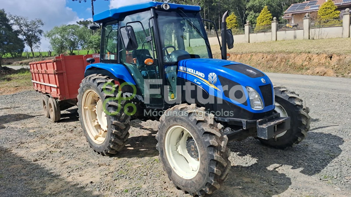 Trator New Holland tl 85 ano 2014
