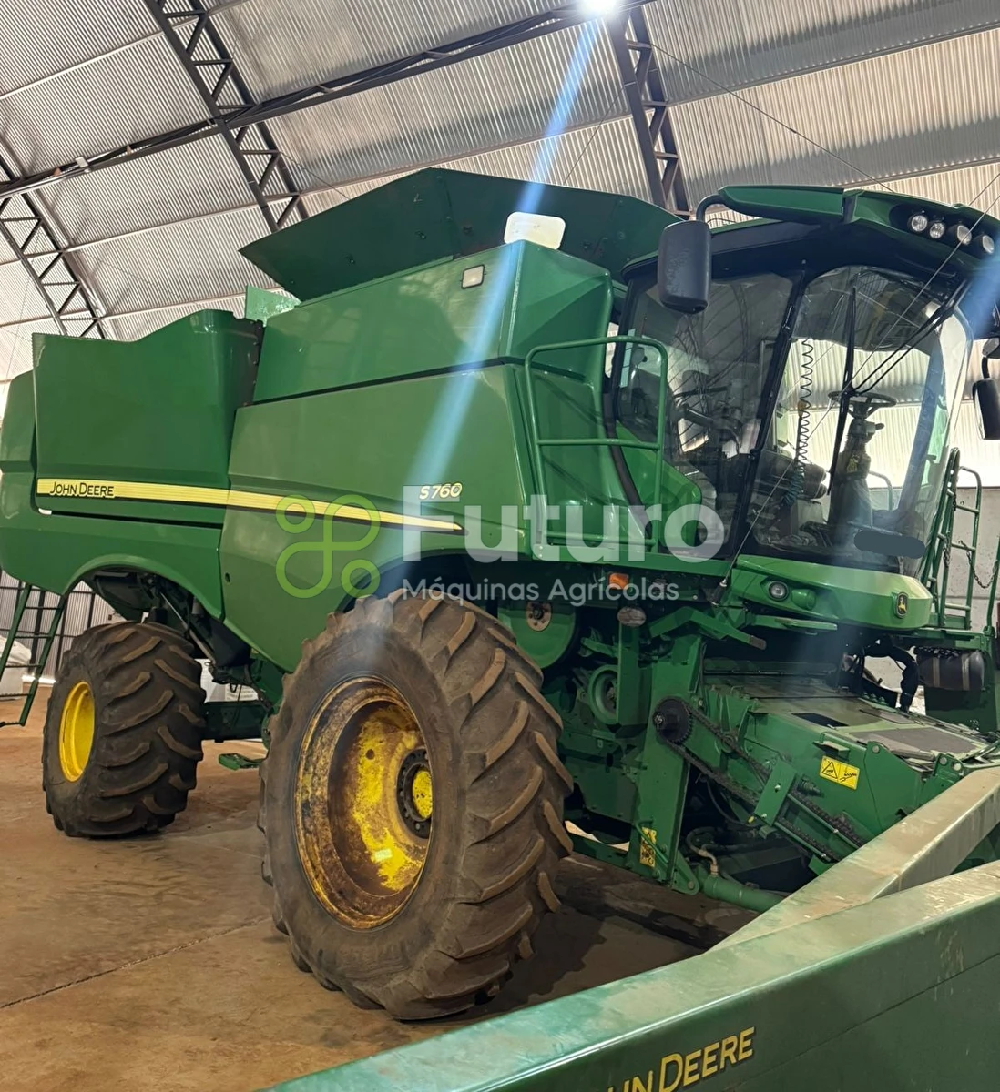 Colheitadeira John Deere S760 ano 2019