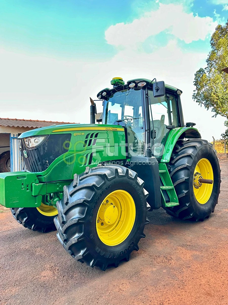 Trator John Deere 6190M ano 2021