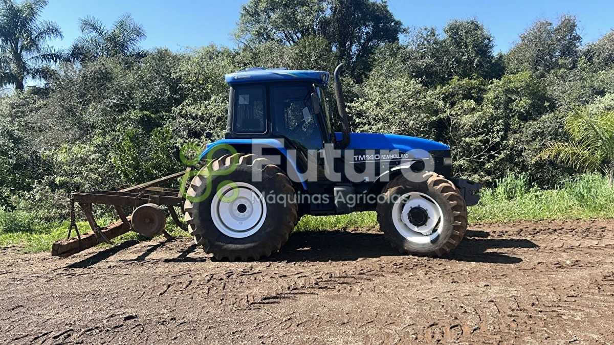 Trator New Holland TM 140 ano 2002