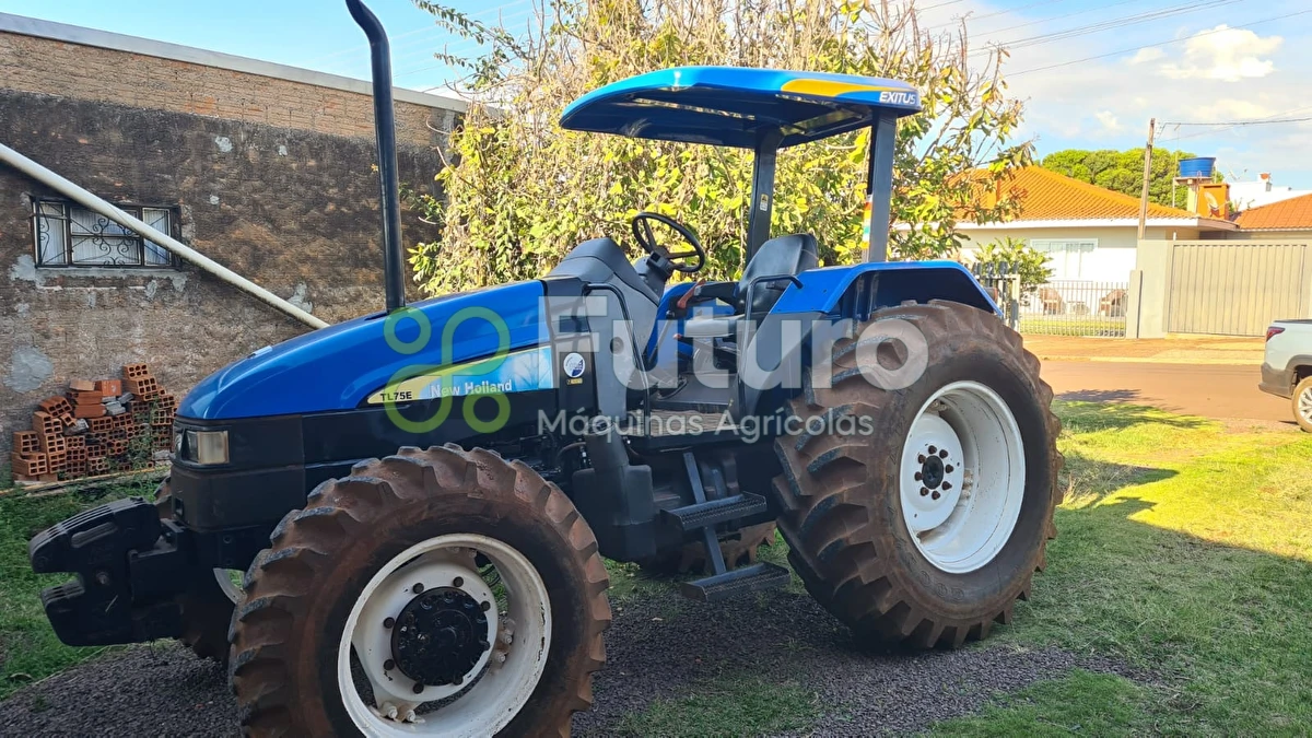 Trator New Holland TL 75E ano 2008