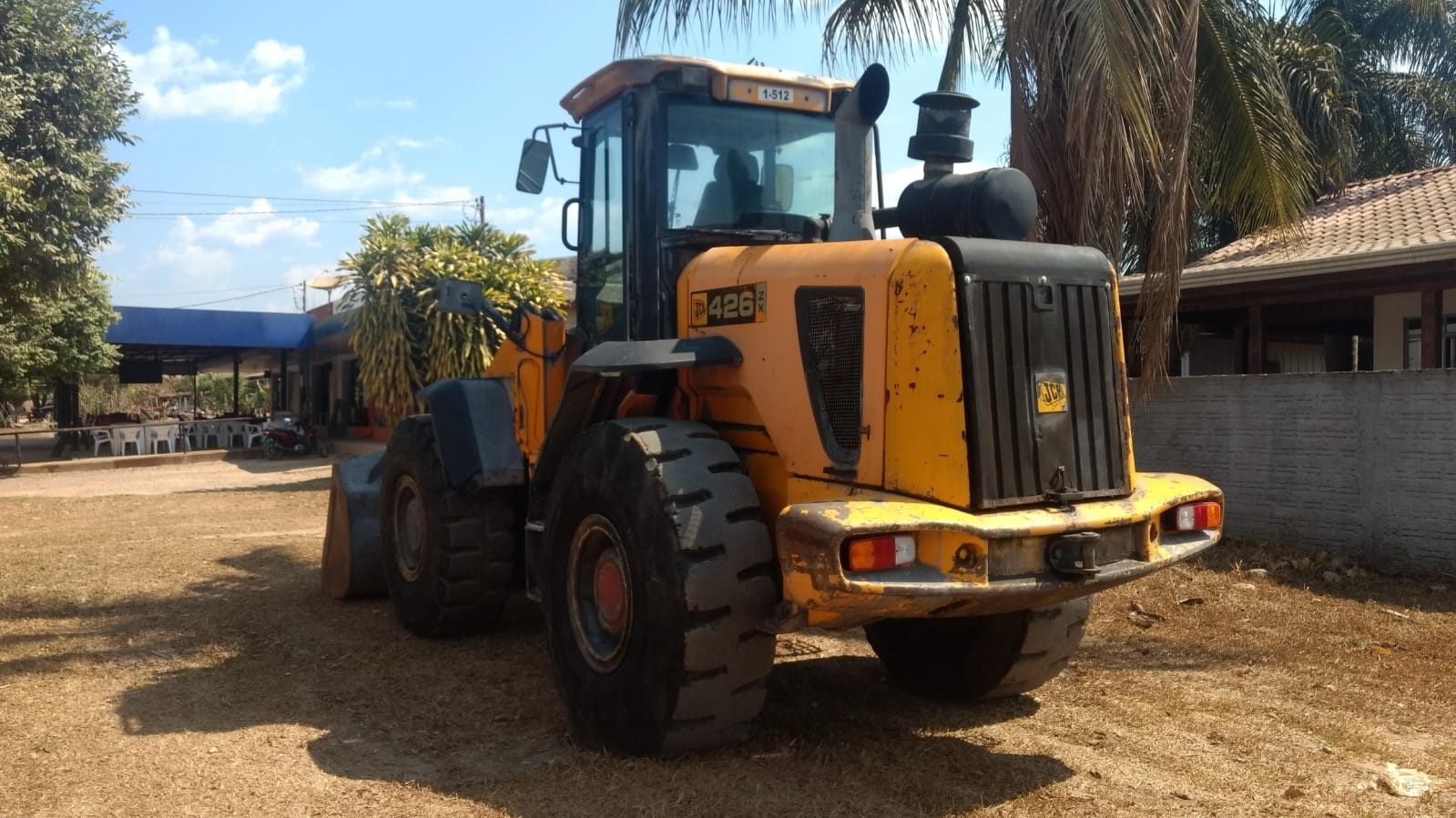 Pá Carregadeira JCB 426ZX ano 2008