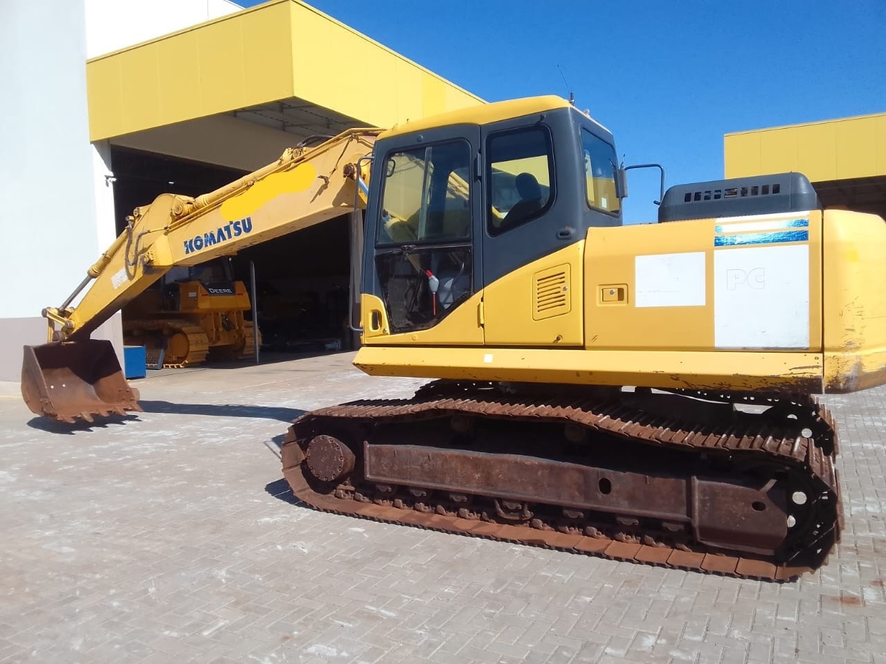 Escavadeira Komatsu PC160-LC ano 2012
