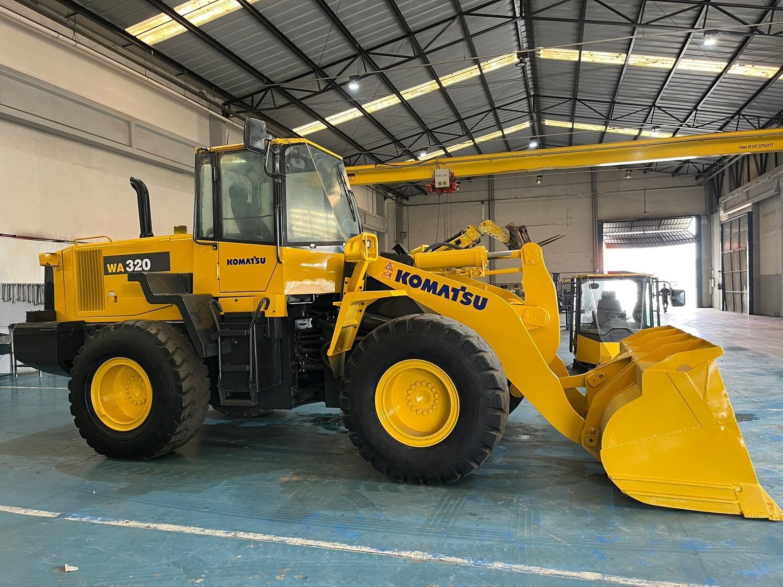 Pá Carregadeira Komatsu WA320 ano 2018