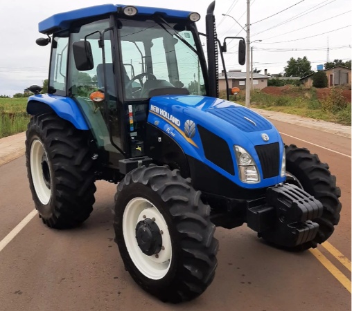 Trator New Holland TL 75E ano 2016 - TL 75E - Máquinas Agrícolas