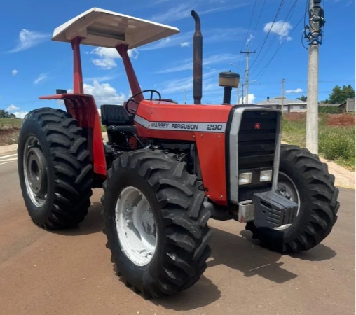 Trator Massey Ferguson MF 290 ano 1988 - MF 290 - Máquinas Agrícolas