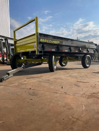 Carreta Agrícola metálica >nova Marca: Almeida modelo: MAX Cargor 4.0 com capacidade para 4 tonelada