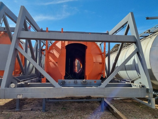 Silo de Massa, marca Ciber, ano 2017