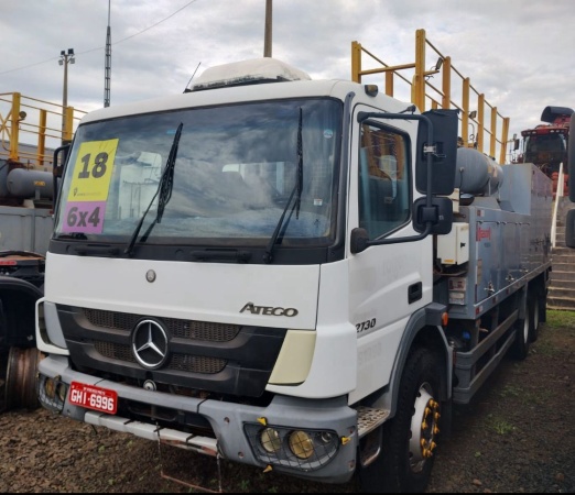 Caminhão Mercedes Benz Atego 2730 ano 2018 - Atego 2730 - Caminhões e Carretas