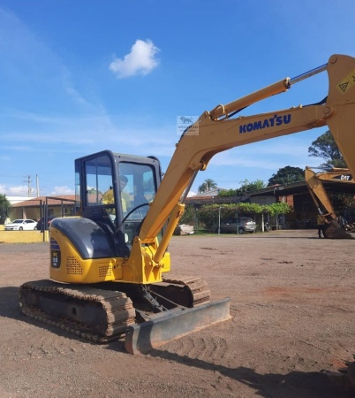 MINI ESCAVADEIRA KOMATSU PC 55-MR 2012 5551873