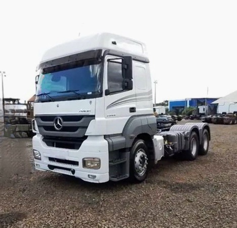 MB Axor 2644 ano 2022, 6x4, Automático, com 67.000 km - Caminhões e Carretas