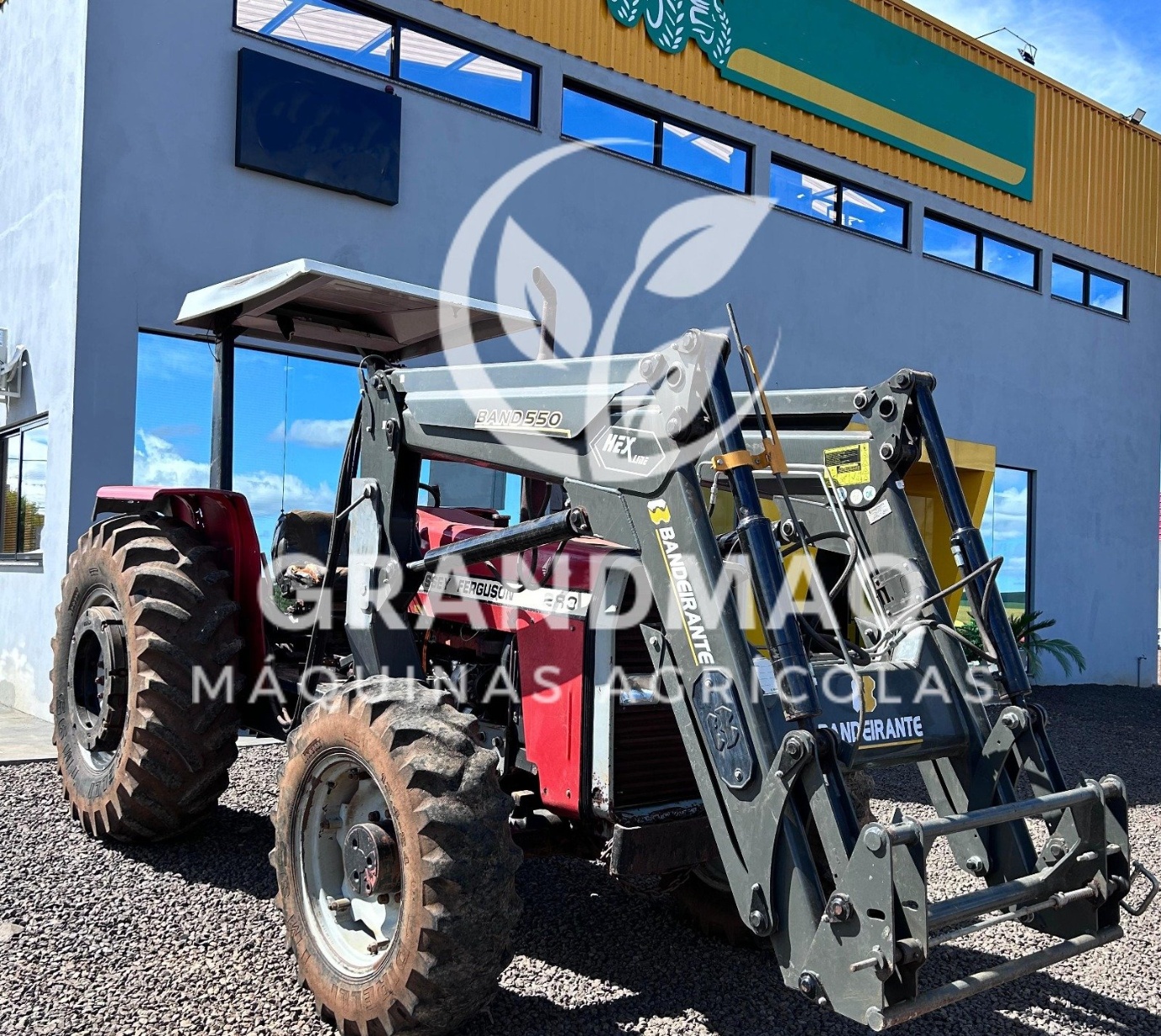 Trator Massey Ferguson MF 283 ano 1999