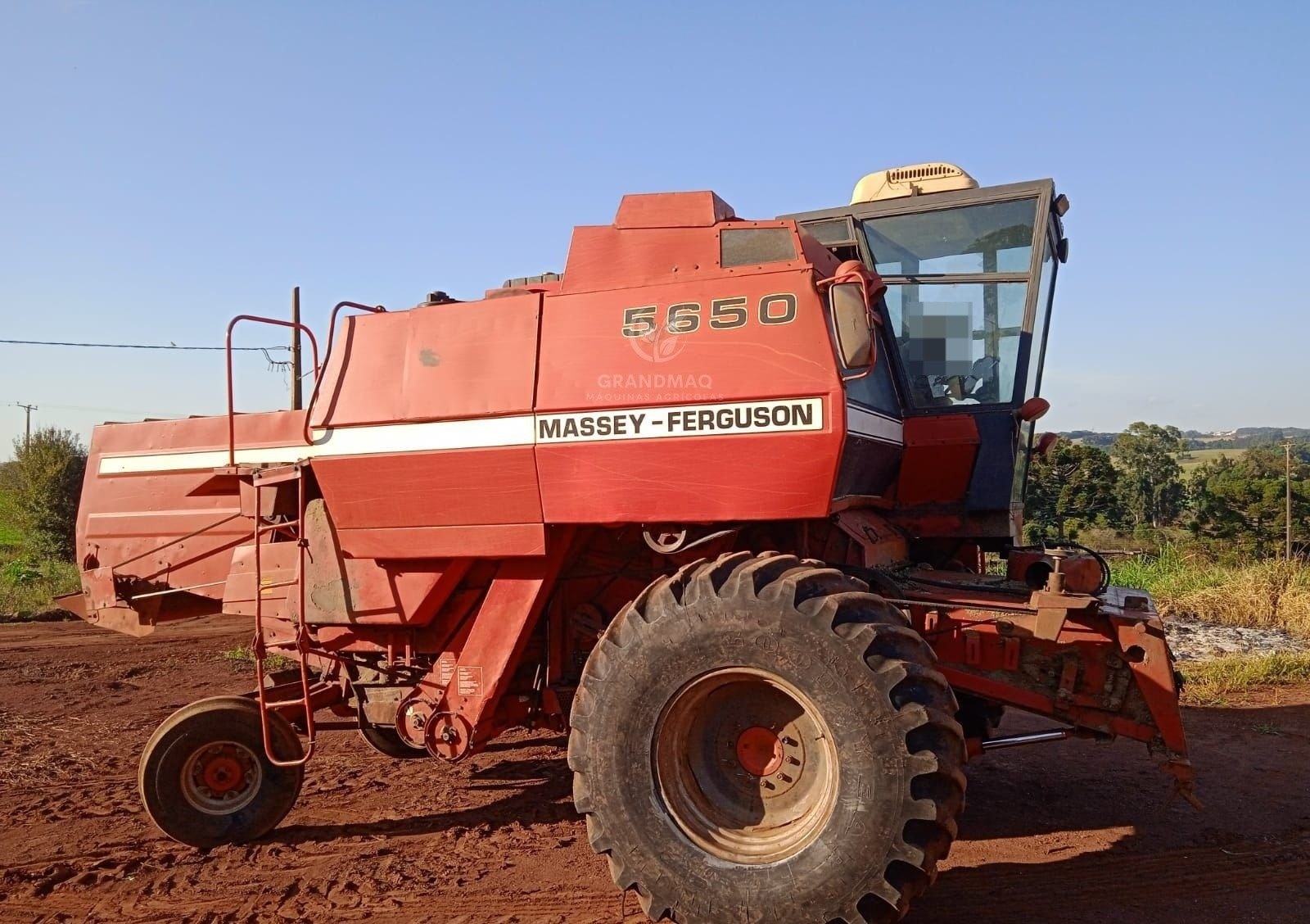 Colheitadeira Massey Ferguson MF 5650 ano 1987 1987, Comprar por R