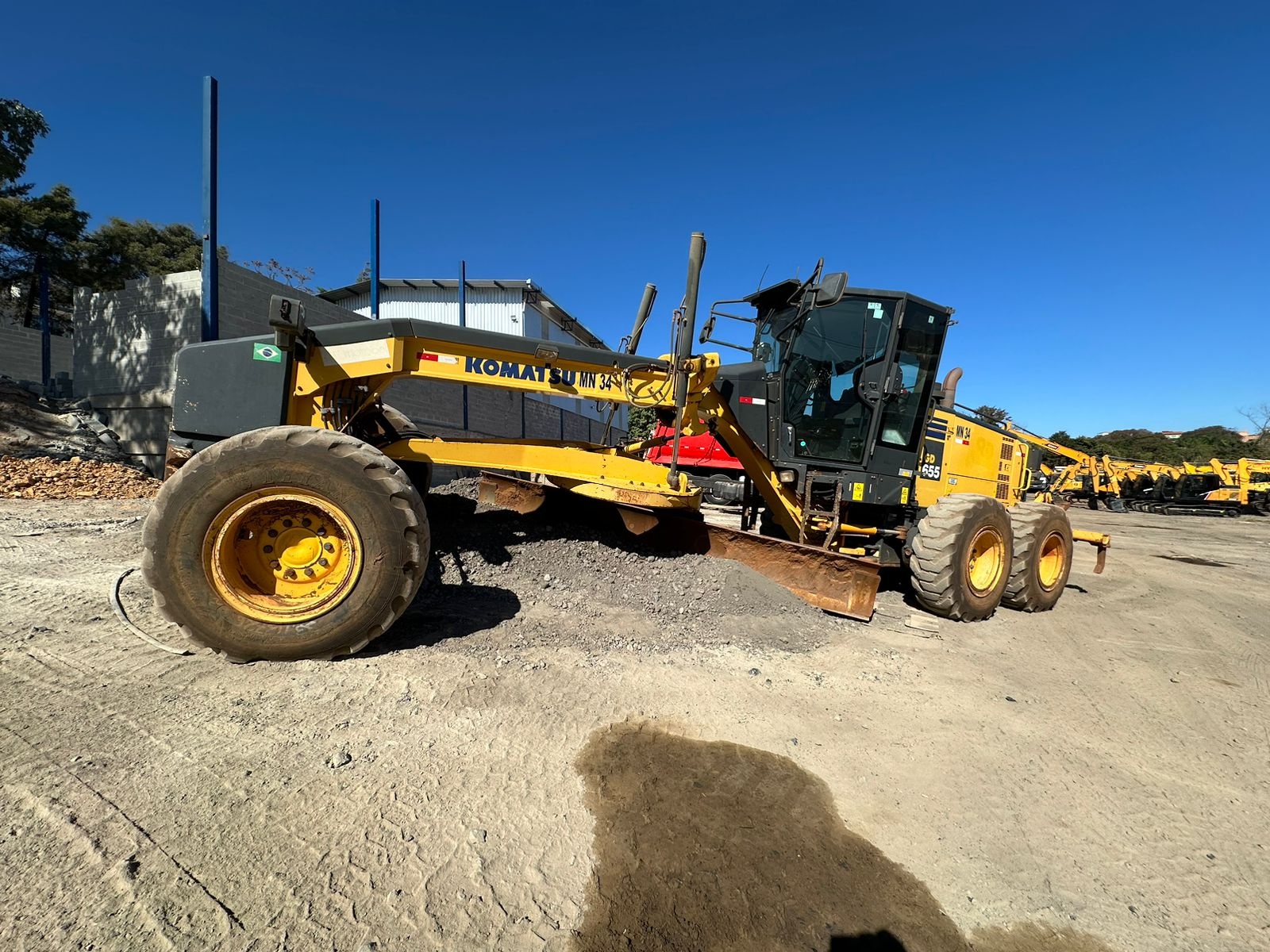 Motoniveladora Komatsu GD555 ano 2019