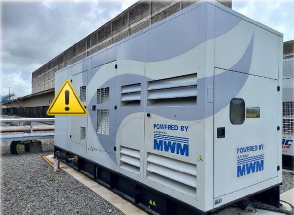 Gerador de Energia MWM 625 KVA ano 2020