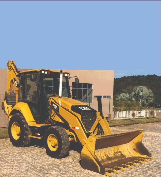Retroescavadeira Caterpillar 416 F2 ano 2019