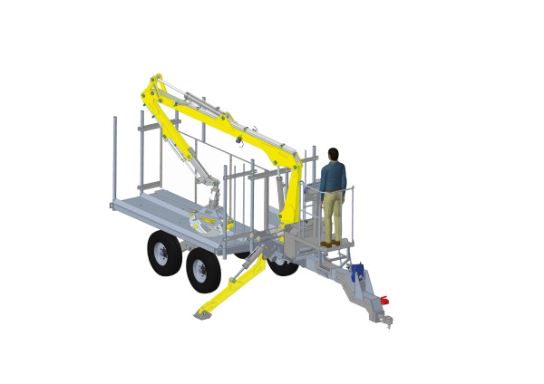 Grua Florestal Motocana CM 50 FL 300 ano 2026