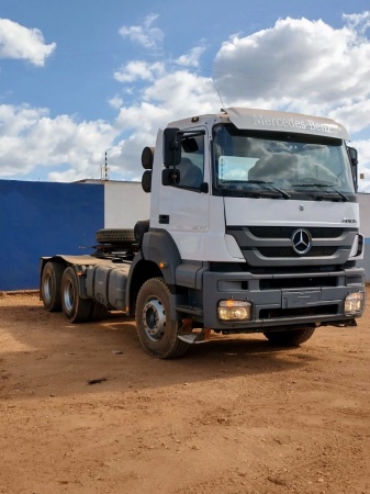 MB Axor 3344 ano 2022, cabininha, 6x4, com média de 200.000 km  - Axor 3344 - Caminhões e Carretas