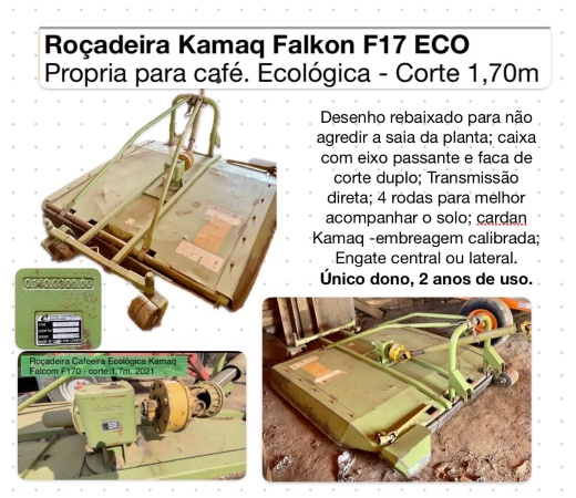 Outros implementos agrícolas Kamaq F17 ECO