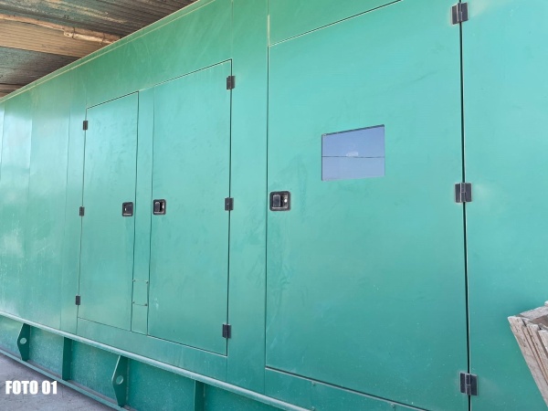 Gerador de Energia Cummins 1500 kVA ano 2019