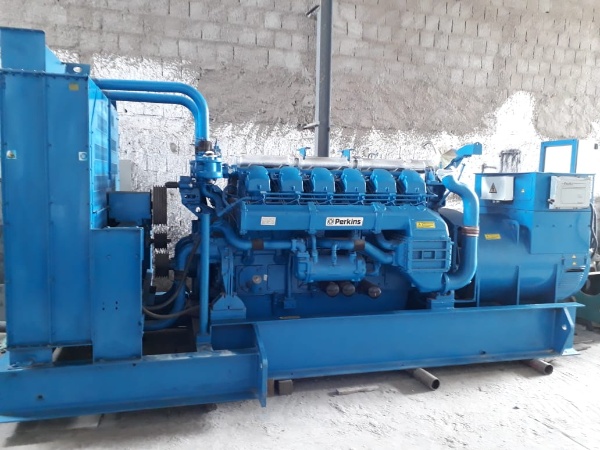 Gerador de Energia STEMAC 1500 kVA ano 2007