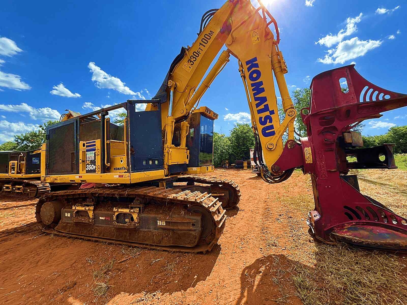 Feller Buncher Komatsu 350F ano 2020