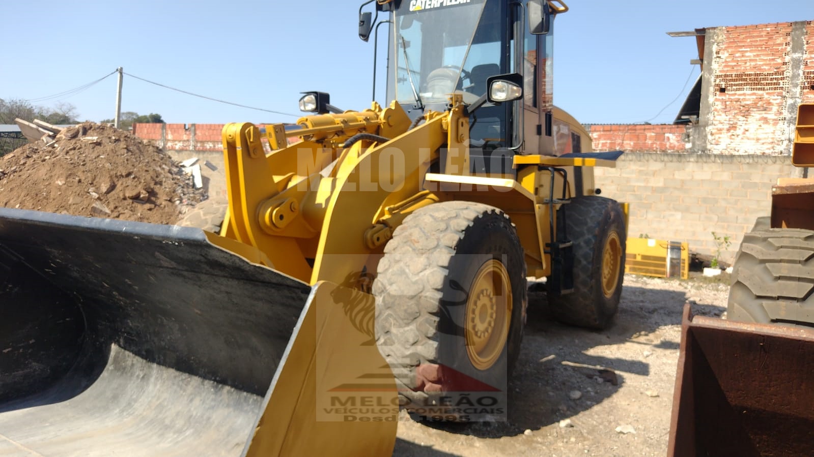 Pá Carregadeira Caterpillar 938H ano 2008