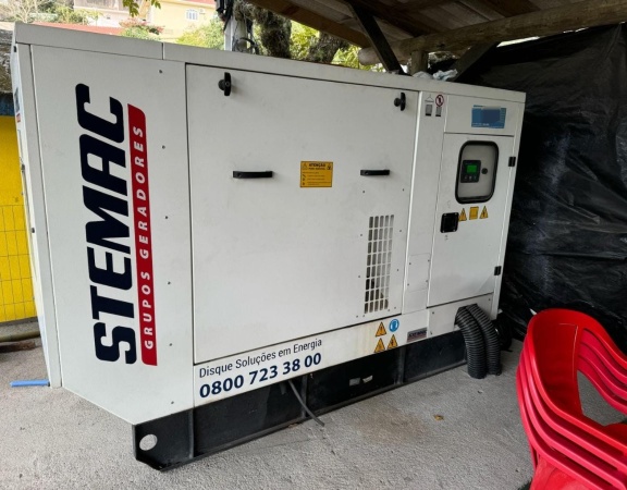 Gerador de Energia STEMAC 55 kVA ano 2018 - 55 kVA - Outros
