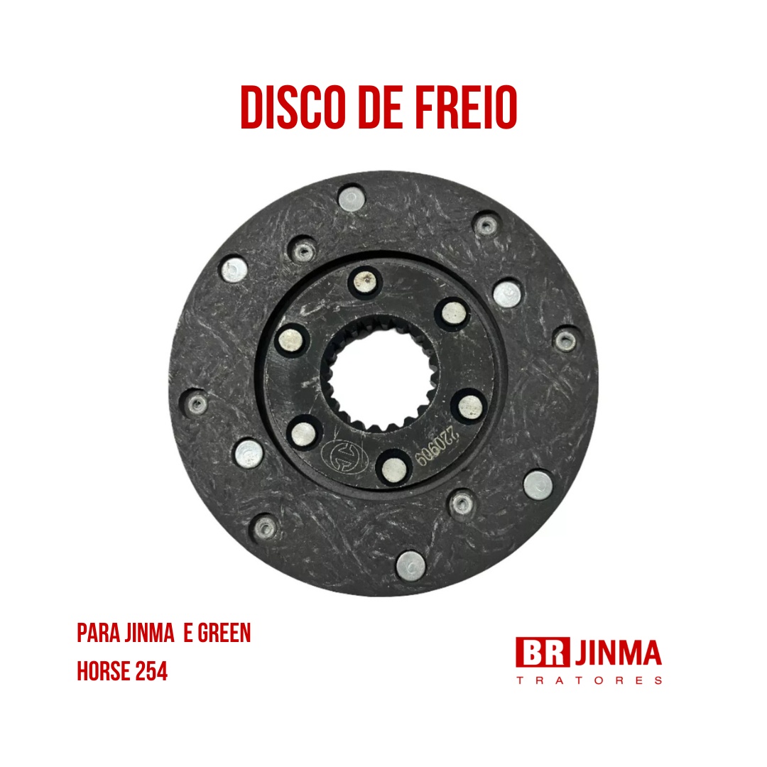 Peça  BR Jinma  Discos de freio