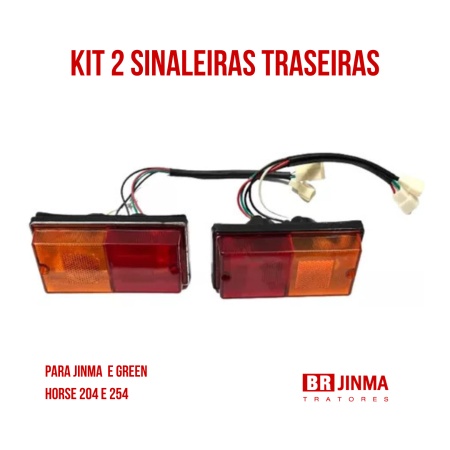 Peça  BR Jinma  Sinaleira Traseira