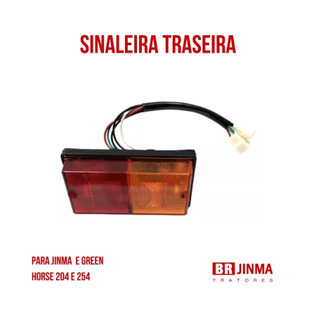 Peça  BR Jinma  Sinaleira Traseira
