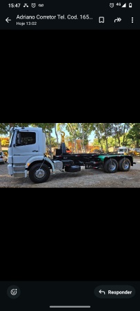 Caminhão Mercedes Benz AXOR 2535 ano 2011