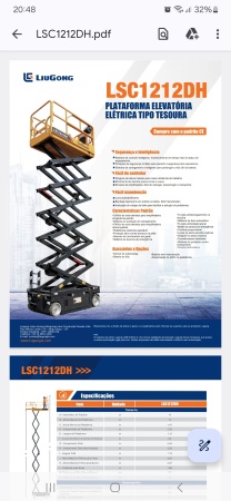 Plataforma Liugong LSC1212DH