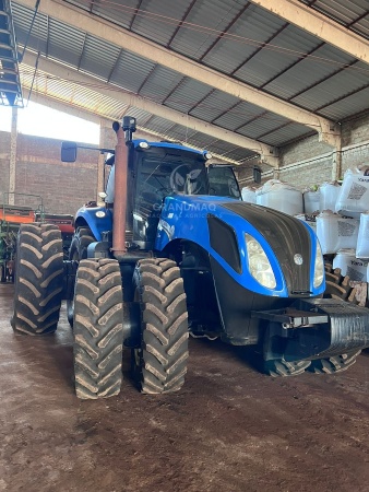Trator New Holland T8 385 ano 2013 - T8 385 - Máquinas Agrícolas