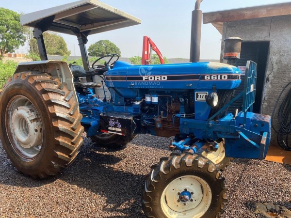 Trator Ford 6610 ano 1989 - 6610 - Máquinas Agrícolas