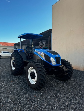 Trator New Holland TL 75E ano 2014 - TL 75E - Máquinas Agrícolas