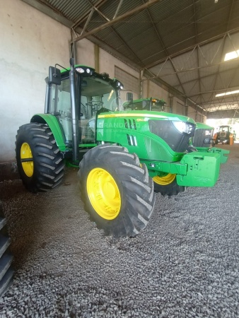 Trator John Deere 6150M ano 2024 - 6150M - Máquinas Agrícolas