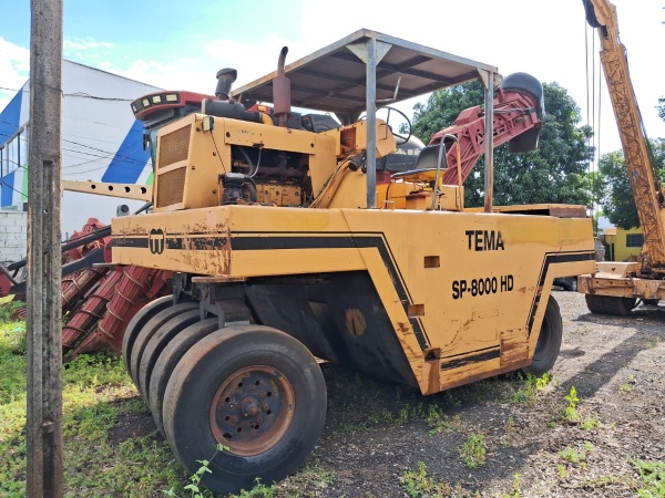 Rolo Compactador Tema terra SP8000 ano 1986