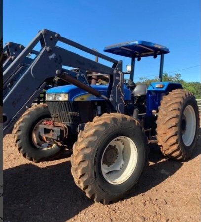 Trator New Holland 7630 ano 2008 - 7630 - Máquinas Agrícolas