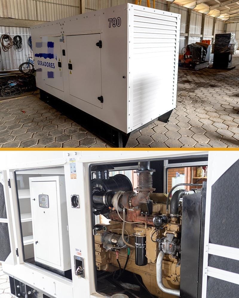 Gerador de Energia Cummins 200 kVA ano 2007