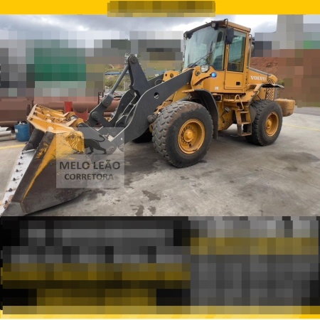 Pá Carregadeira Volvo L90 ano 2007