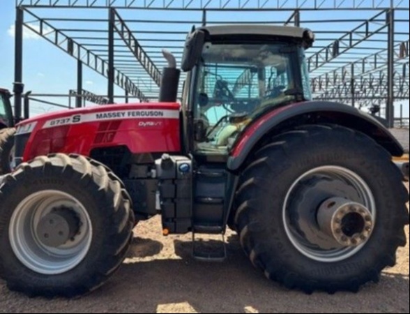 Trator Massey Ferguson S 8737 ano 2019